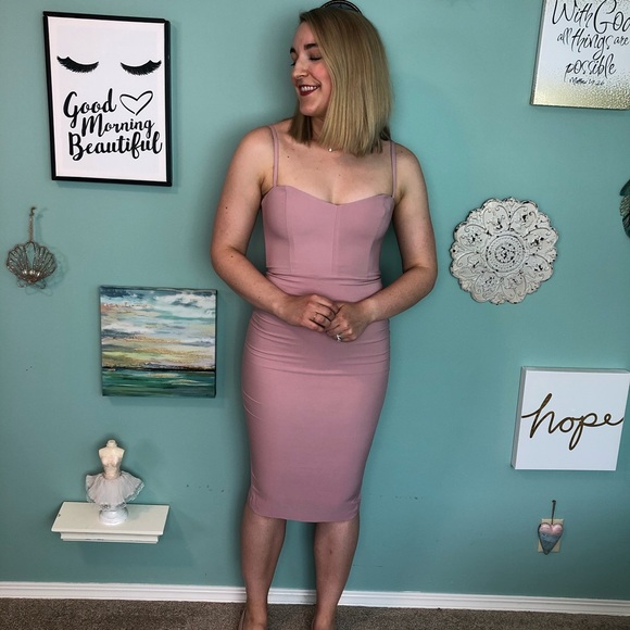 allure midi dress